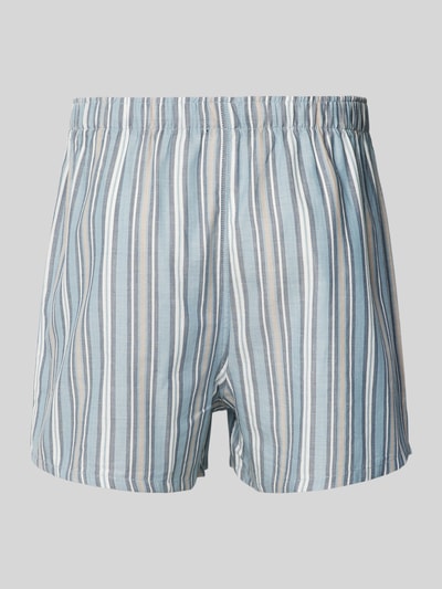 Schiesser Boxershorts mit Label-Detail im 2er-Pack Hellblau 3