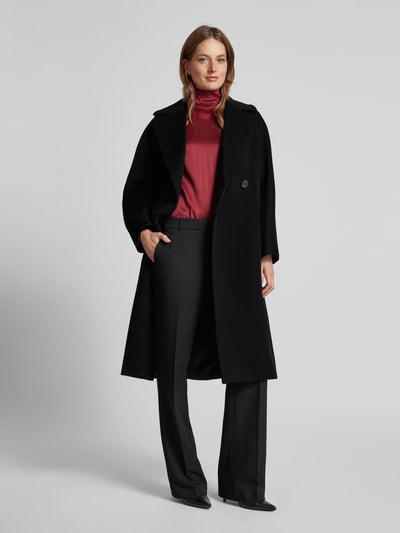 Weekend Max Mara Mantel mit Umlegekragen Modell 'RESINA' Black 1