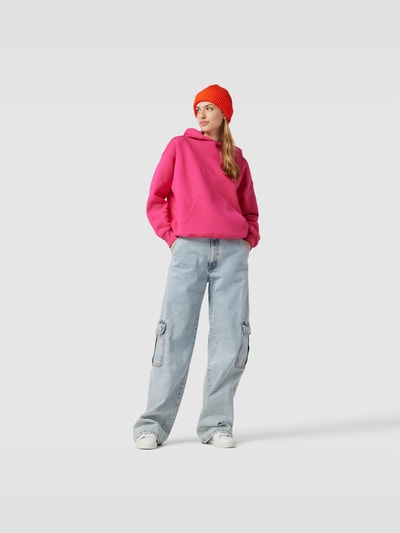 Lala Berlin Oversized Hoodie mit Kapuze Pink 1