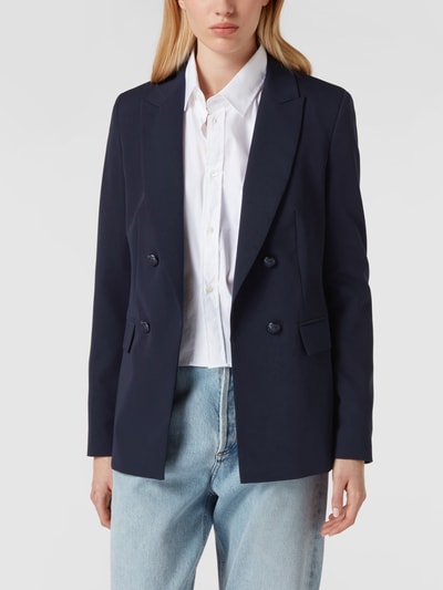 Jake*s Collection Blazer met reverskraag Marineblauw - 4