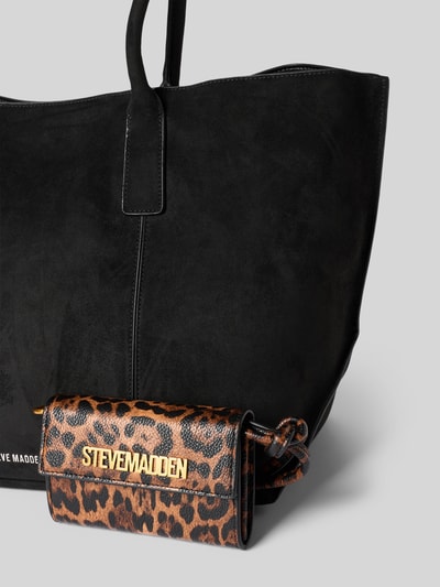 Steve Madden Handtasche mit Label-Detail Modell 'Bantonia' Black 3