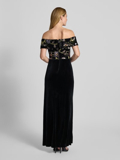 Adrianna Papell Regular fit avondjurk met pailletten Zwart - 5