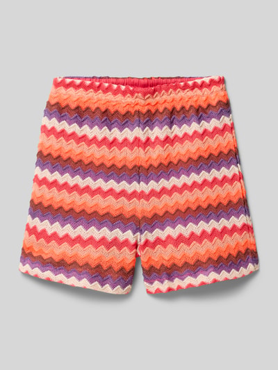 s.Oliver RED LABEL Loose Fit Shorts mit elastischem Bund Koralle 1
