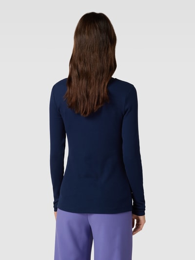 Montego Longsleeve mit Rundhalsausschnitt Dunkelblau 5