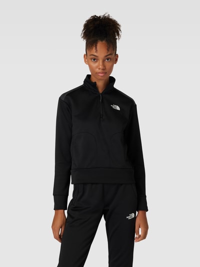 The North Face Sweatshirt mit Label-Print Modell 'REAXION' Black 4