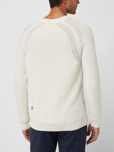 Tom Tailor Denim Pullover mit Raglanärmeln Beige 5