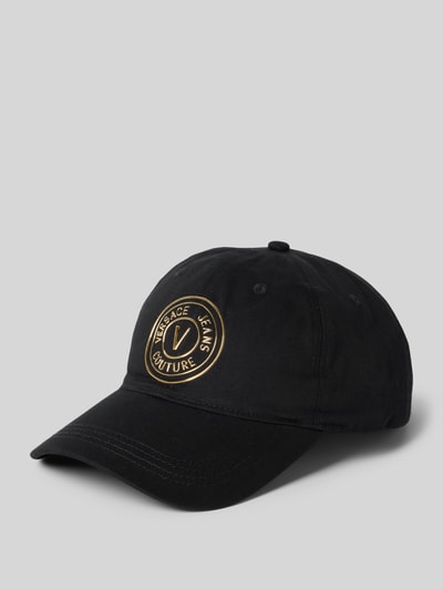 Versace Jeans Couture Basecap mit Label-Applikation Black 1