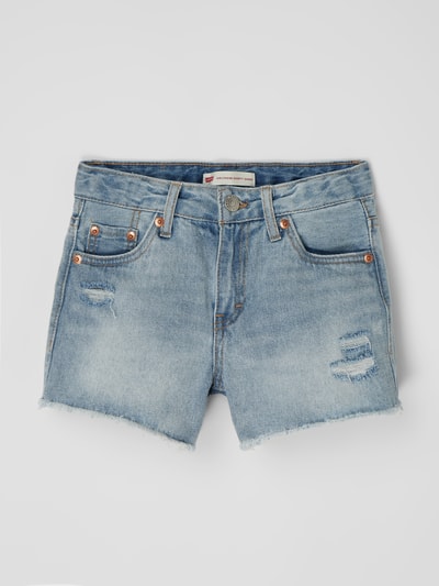 Levi’s® Kids Slim Fit Jeansshorts aus Baumwolle  Jeansblau 1