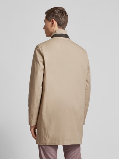 Roy Robson Mantel mit Stehkragen Beige 5