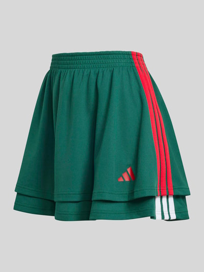 adidas Sportswear regular fit minirok met logo-applicatie Donkergroen - 2