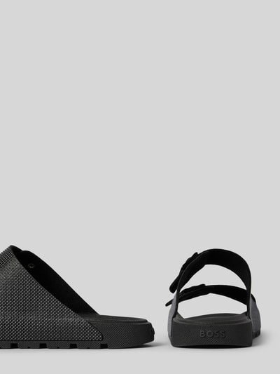 BOSS Sandalette mit Label-Details Modell 'Surfley' Black 2