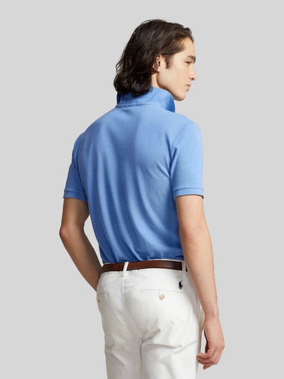 Polo Ralph Lauren Slim Fit Poloshirt aus reiner Baumwolle Bleu 5