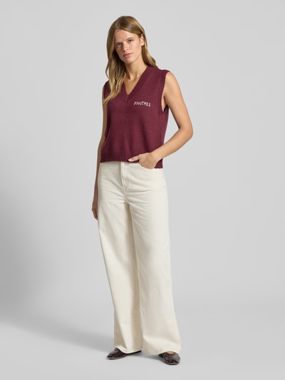 Tommy Jeans Wide Leg Cordhose aus reiner Baumwolle  Ecru 1