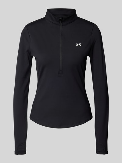 Under Armour Slim Fit Longsleeve mit Troyer-Kragen Modell 'EMEA' Black 2