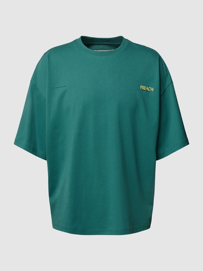 Preach Oversized T-Shirt mit Label-Print Dunkelgruen 2
