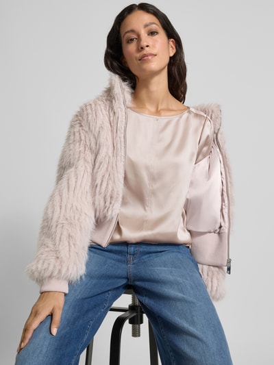 Marc Cain Blusenshirt aus reiner Seide Kitt 3