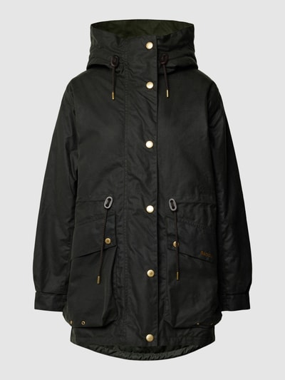 Barbour Jack met capuchon, model 'GRANTLY' Olijfgroen - 2