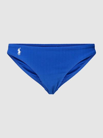 Polo Ralph Lauren Bikinibroekje met logostitching, model 'DEVIN' Blauw - 2