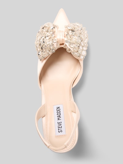 Steve Madden Pumps met siersteentjes en naaldhak Ecru - 3