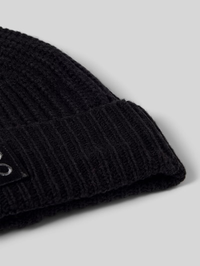 Codello Beanie met brede omslag Zwart - 2