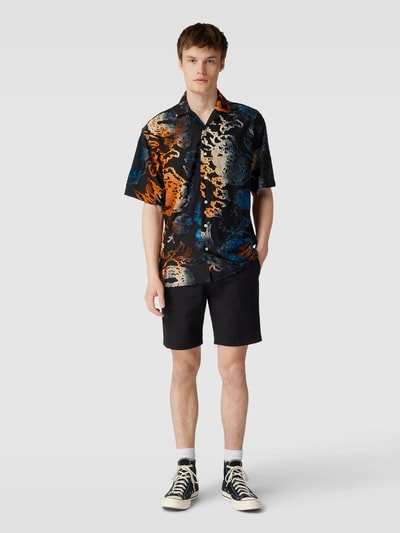 Jack & Jones Bermudas mit Stoffgürtel Black 1