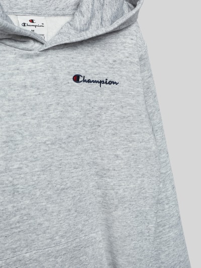 CHAMPION Hoodie mit Kapuze Mittelgrau Melange 2