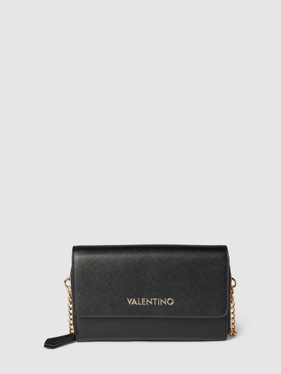 VALENTINO BAGS Torba na ramię z detalem z logo model ‘ZERO’ Czarny 1