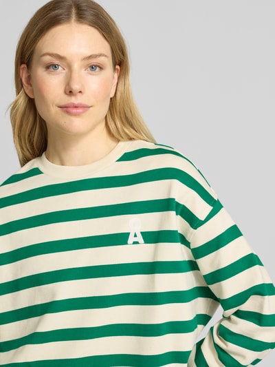 Armedangels Oversized sweatshirt van puur katoen, model 'ICONIC A ALIZAA' Groen - 3