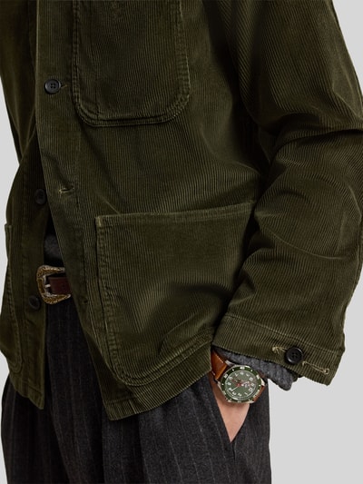 Polo Ralph Lauren Koszula casualowa o kroju regular fit z czystej bawełny Oliwkowy 6