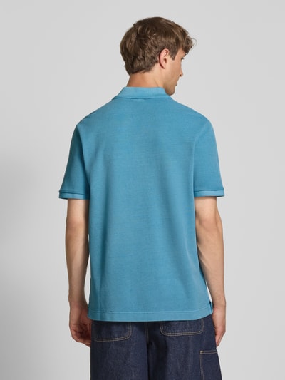 G-Star Raw Poloshirt mit Strukturmuster Aqua 5