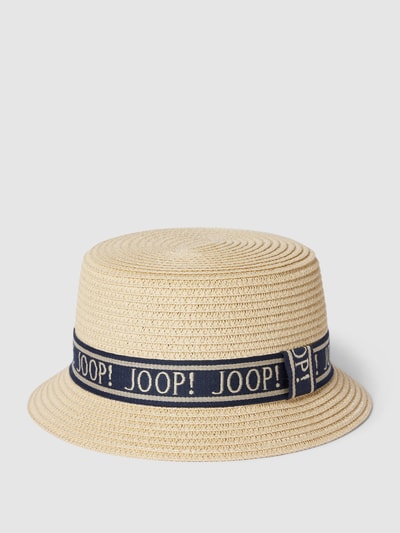 JOOP! Strohhut mit schmaler Krempe Beige 1