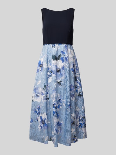 Christian Berg Cocktail Cocktailkleid in Two-Tone-Machart Bleu 2