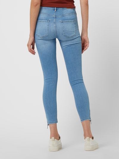 Only Skinny fit jeans met stretch, model 'Blush' Jeansblauw - 5