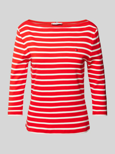 Tommy Hilfiger Longsleeve mit 3/4-Arm Modell 'NEW CODY' Rot 2