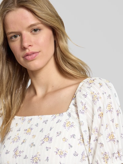 Pepe Jeans Uitlopende vrijetijdsjurk van puur katoen Offwhite - 3