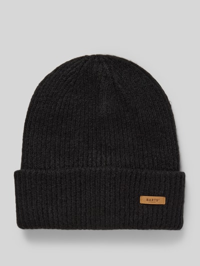 Barts Muts in gebreide look, model 'Witzia' Zwart - 1