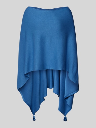 comma Poncho met boothals Lichtblauw - 2