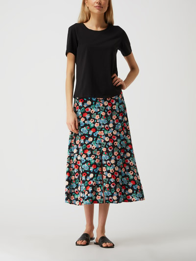 Armedangels Rok van viscose, model 'Monicaa' Zwart - 1