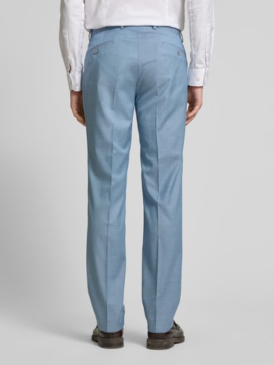 HECHTER PARIS Regular Fit Anzughose mit Paspeltaschen Modell 'X-Tension' Hellblau 5
