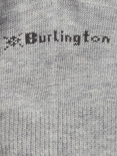 Burlington Sneakersocken mit Stretch-Anteil im 2er-Pack Modell 'Everyday' Hellgrau 3