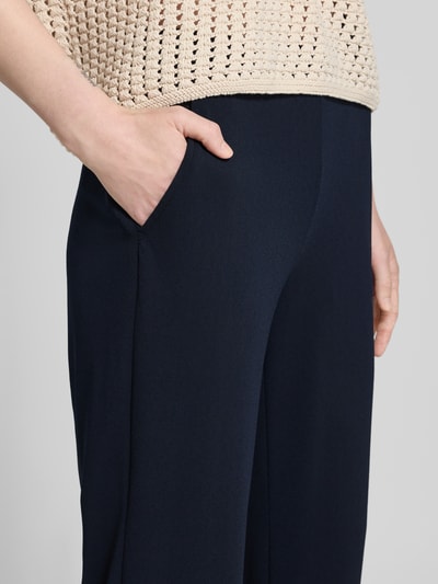 Someday Relaxed Fit Stoffhose mit verkürztem Schnitt Modell 'Celasto' Marine 3
