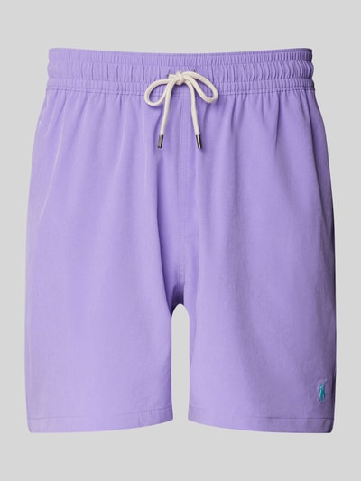 Polo Ralph Lauren Underwear Badehose mit elastischem Bund Modell 'TRAVELER' Violett 1