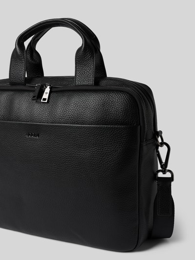 JOOP! COLLECTION Laptoptasche aus echtem Leder Modell 'CARDONA PANDION' Black 2