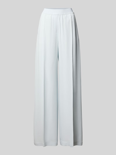 BOSS Weite Hose aus reiner Viskose Modell 'TIANA10' Hellblau 2