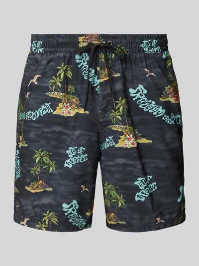 Quiksilver Badehose mit Tunnelzug BLACK 1