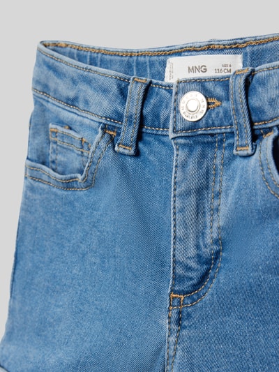 Mango Regular Fit Jeansshorts im 5-Pocket-Design Hellblau 2