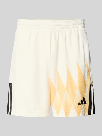 adidas Sportswear Regular Fit Sweatshorts mit Strukturmuster Offwhite 2