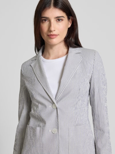 Weekend Max Mara Żakiet z nakładanymi kieszeniami model ‘ALETTA’ Ciemnoniebieski 3