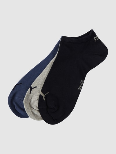 Puma Sneakersocken mit Label-Details im 3er-Pack Marine 1