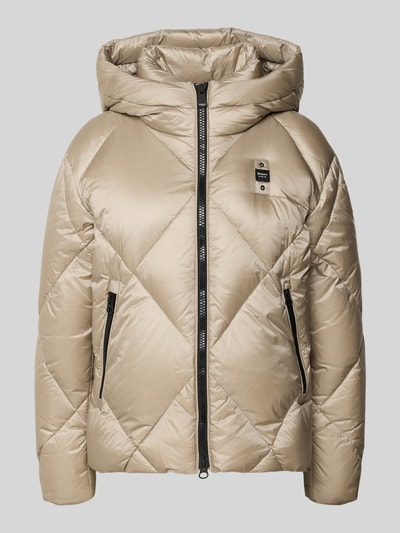 Blauer USA Kurtka puchowa z kapturem model ‘LAMARTINE’ Beżowy 2